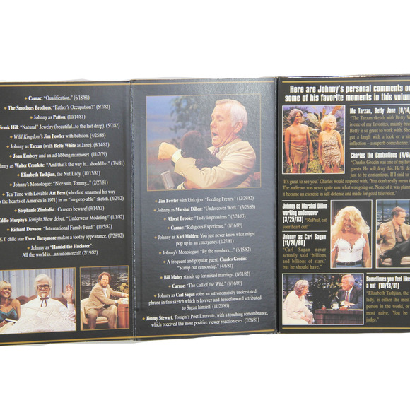 The Johnny Carson Collection His Favorite Moments from the tonight Show VHS - Picture 13 of 16